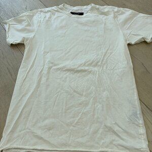 Rag & Bone Men's White T-Shirt - S - GUC